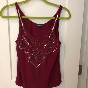 Embellished tank